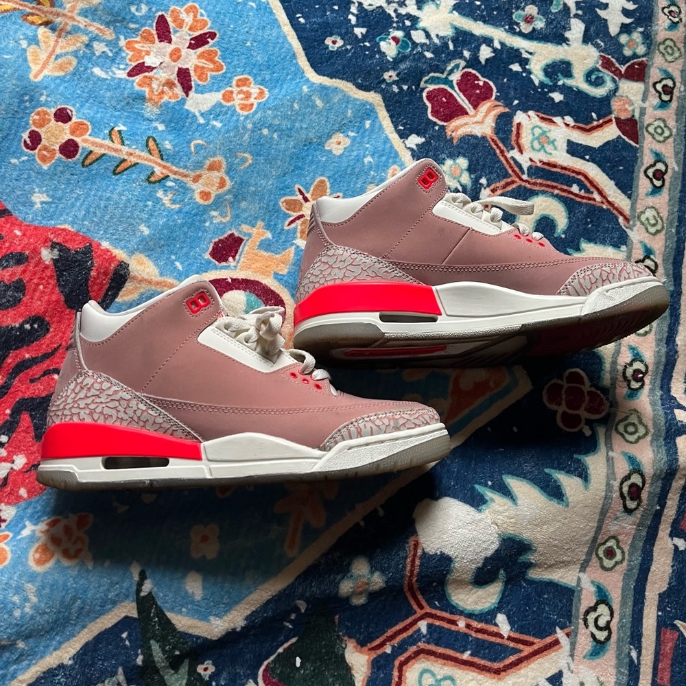 Air Jordan 3 retro, Rust Pink, lightly used